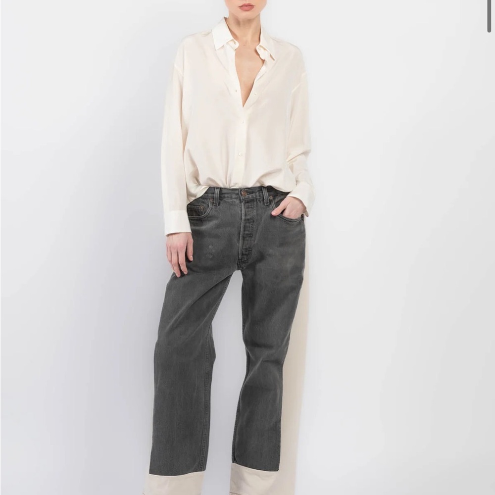 Brand new B SIDES panel stripe jean - NWT